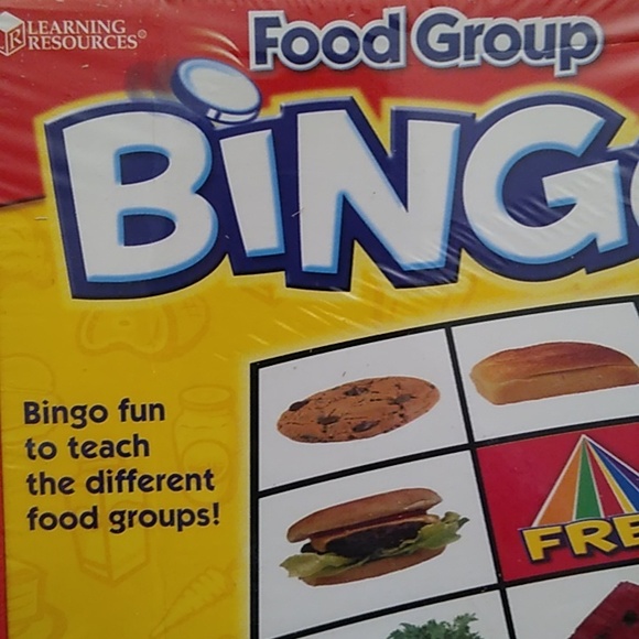 Kids Game Food Recognition Bingo New - Picture 5 of 6